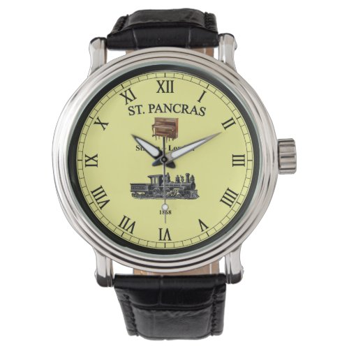 St Pancras StationLondon EnglandUpright Piano Watch