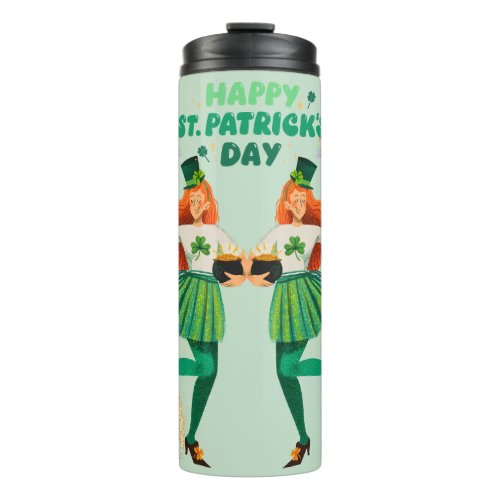 St Partick Women Dacing LGBT Thermal Tumbler