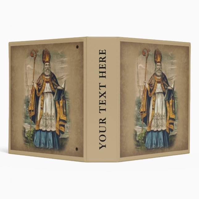 St. Patrick Bishop of Ireland Binder (Background)