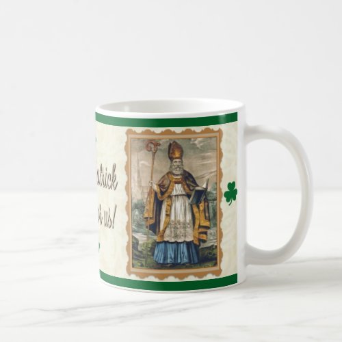 St Patrick Bishop of Ireland Coffee Mug