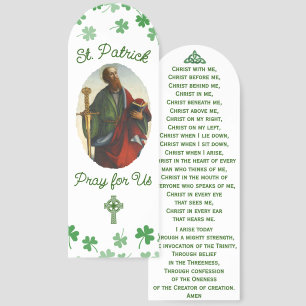 St. Patrick Breastplate Prayer   Celtic Cross  Bookmarks