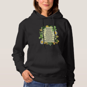 St Patrick Breastplate Prayer Patrick's Day Cathol Hoodie
