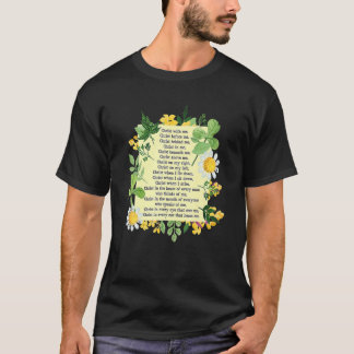 St Patrick Breastplate Prayer Patrick's Day Cathol T-Shirt