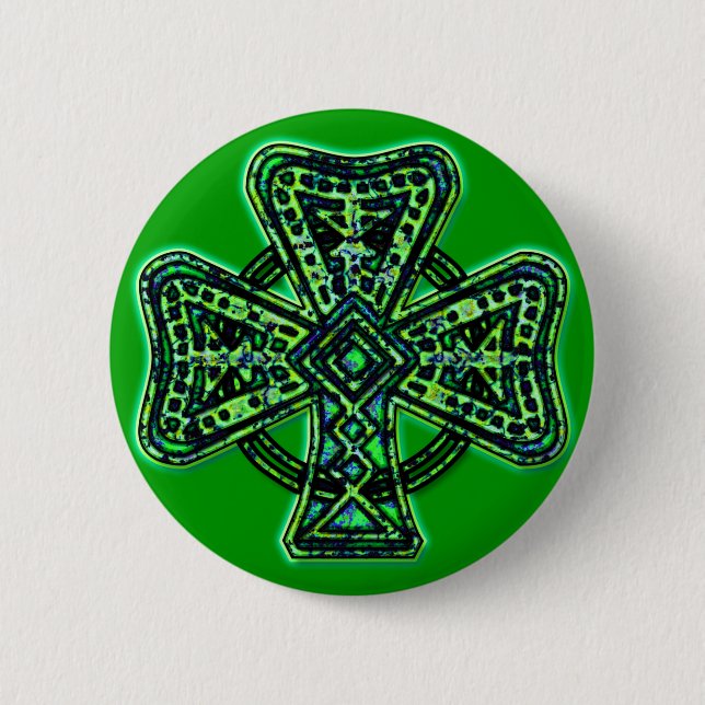 St Patrick Button (Front)