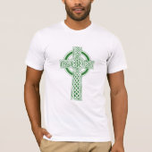 St. Patrick Celtic Cross Lorica Prayer  T-Shirt (Front)