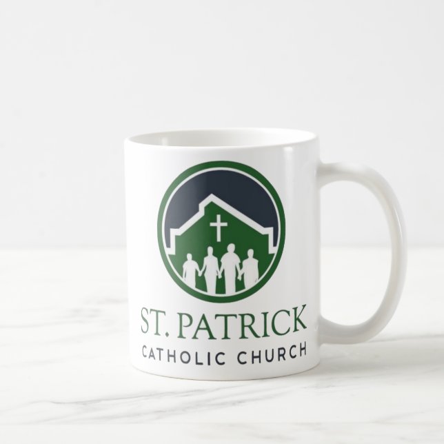 St. Patrick Coffee Mug (Right)
