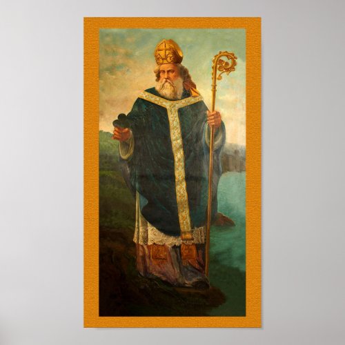 St Patrick Devotional Image Poster