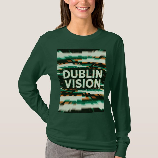 St Patrick Electric Core Fusion Dublin Vision T-Shirt (Front)