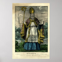 St. Patrick from Currier & Ives (1834-1907)