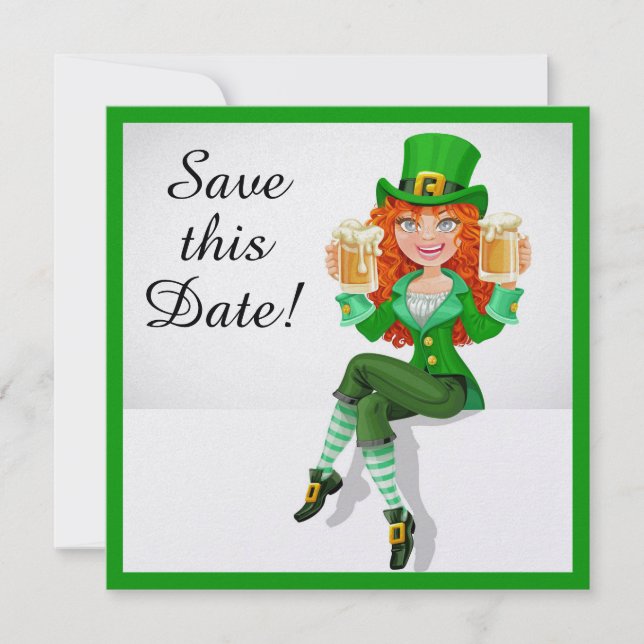 St. Patrick Invitation (Front)