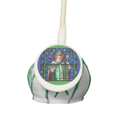 St Patrick Irish Bishop Religious Stained Glass Cake Pops
