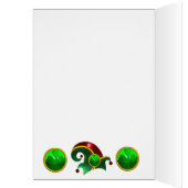 ST PATRICK JEWEL OWL AND ELF HAT WITH SHAMROCK CARDS (Inside (Left))