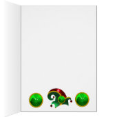 ST PATRICK JEWEL OWL AND ELF HAT WITH SHAMROCK CARDS (Inside (Right))