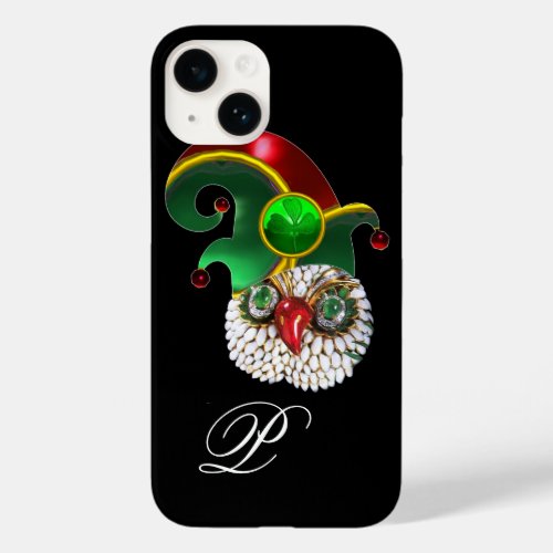 ST PATRICK JEWEL OWL AND ELF HAT WITH SHAMROCK Case_Mate iPhone 14 CASE