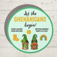 St Patrick Let the Shenanigans Begin Cruise Door