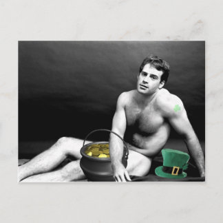 St. Patrick Man 3 Postcard