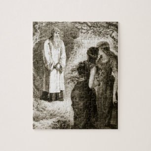 St. Patrick met by virgins in the wood of Fochlut, Jigsaw Puzzle