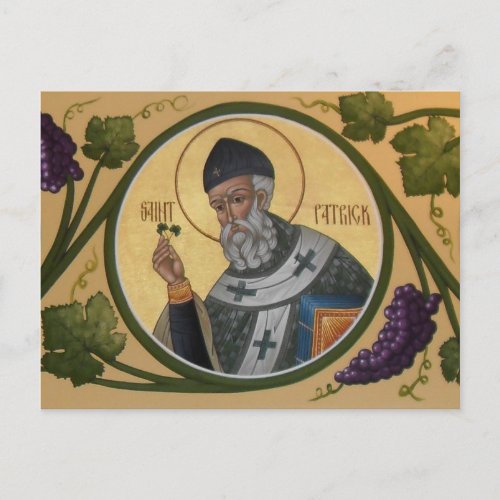 St Patrick Prayer Card