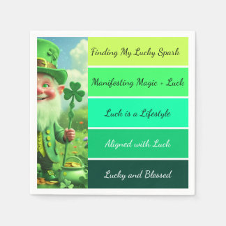 St. Patrick’s Affirmation Napkins