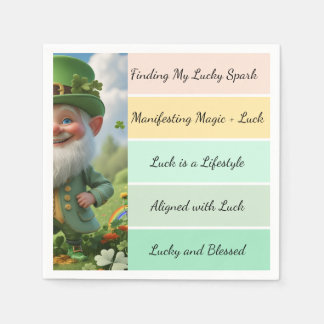 St. Patrick’s Affirmation Napkins