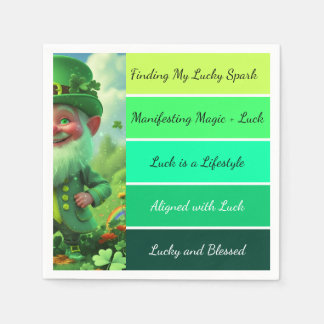St. Patrick’s Affirmation Napkins
