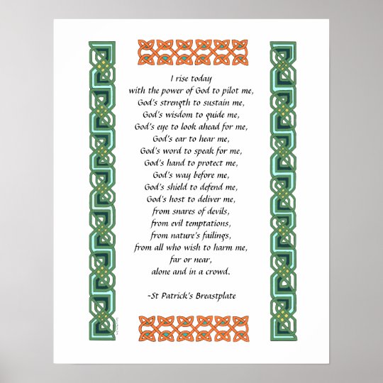 Words Of St Patrick S Breastplate