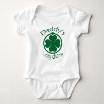 St Patrick’s Daddys Lucky Charm Infant Creeper