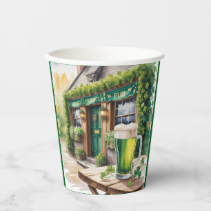 St Patrick’s Day Bar Pub Party Paper Cups