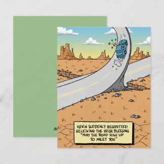 St Patrick’s Day Card Funny Blessing