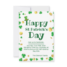 St. Patrick’s Day Celebration Invitation