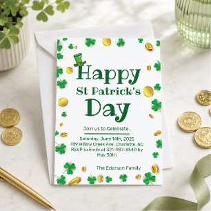 St. Patrick’s Day Celebration Invitation