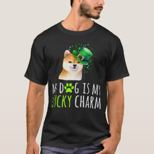 St Patrick s Day Corgi Lucky Charm Leprechaun Sham T-Shirt