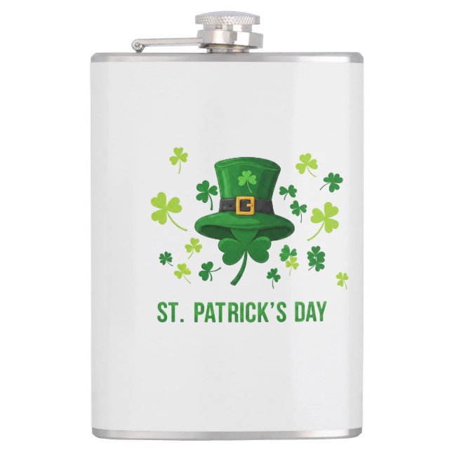 ST. PATRICK`S DAY FLASK (Front)