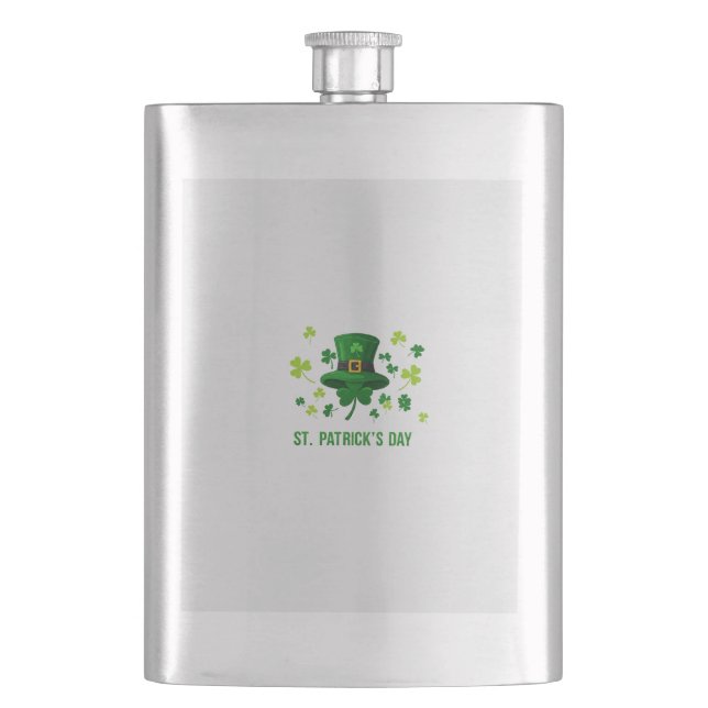 ST. PATRICK`S DAY FLASK (Front)
