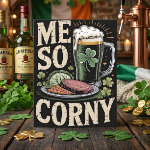 St Patrick’s Day Funny Food Card