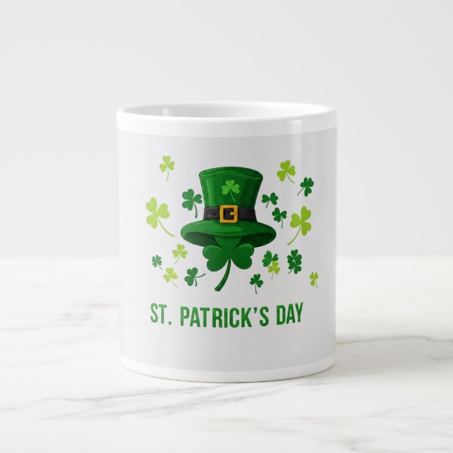 ST. PATRICK`S DAY GIANT COFFEE MUG (Front)