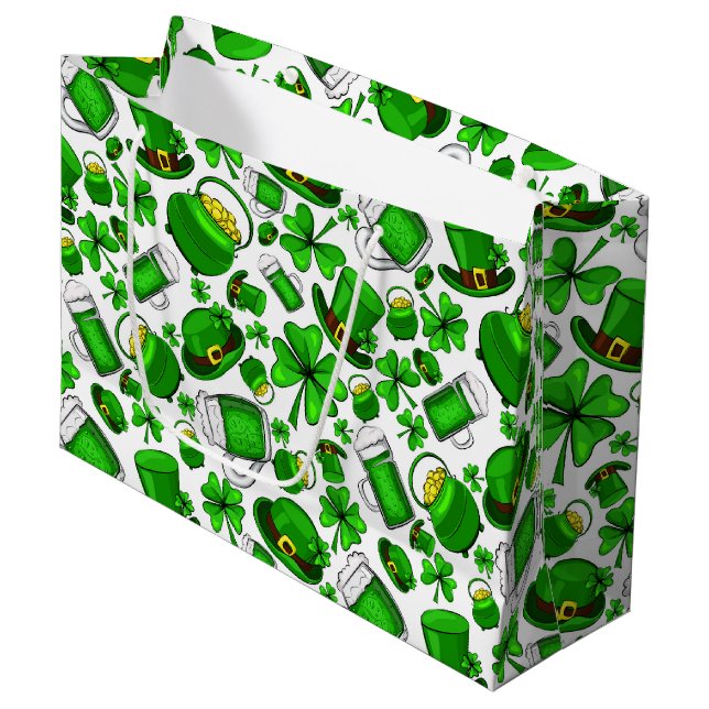 St. Patrick’s Day Gift Bag (Front Angled)