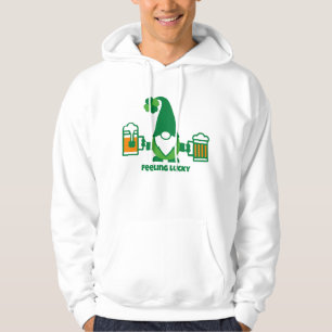 St. Patrick’s Day Gnome with Beer Mug Hoodie