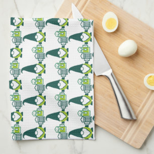 St. Patrick’s Day Gnome with Beer Mug Kitchen Towel
