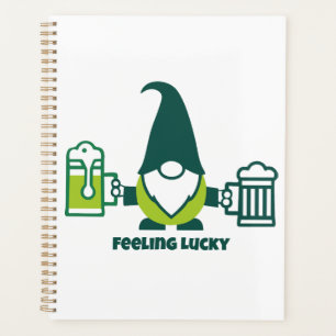St. Patrick’s Day Gnome with Beer Mug Planner