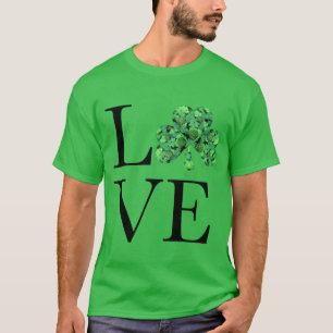St. Patrick’s day   Green shamrocks  T-Shirt
