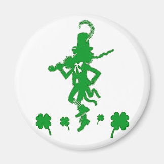 St. Patrick’s Day Leprechaun Shamrock  Magnet