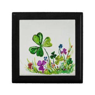 St Patrick’s Day Lucky Clover Gift Box