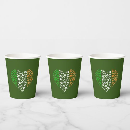 St Patricks day Paper Cups