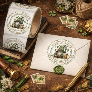 St. Patrick’s Day Return Address Label