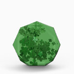 St. Patrick’s Day Shamrock Acrylic Award<br><div class="desc">Saint Patrick's Day was made an official Christian feast day in the early  17th century. Saint Patrick's Day is a public holiday in the Republic of Ireland.</div>