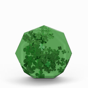 St. Patrick’s Day Shamrock Acrylic Award