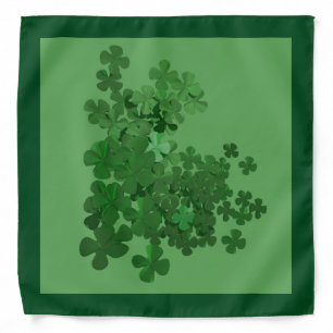 St. Patrick’s Day Shamrock Bandana