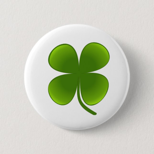 St. Patrick’s Day - Shamrock Button (Front)