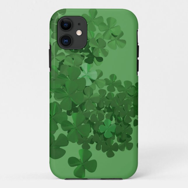 St. Patrick’s Day Shamrock Case-Mate iPhone Case (Back)